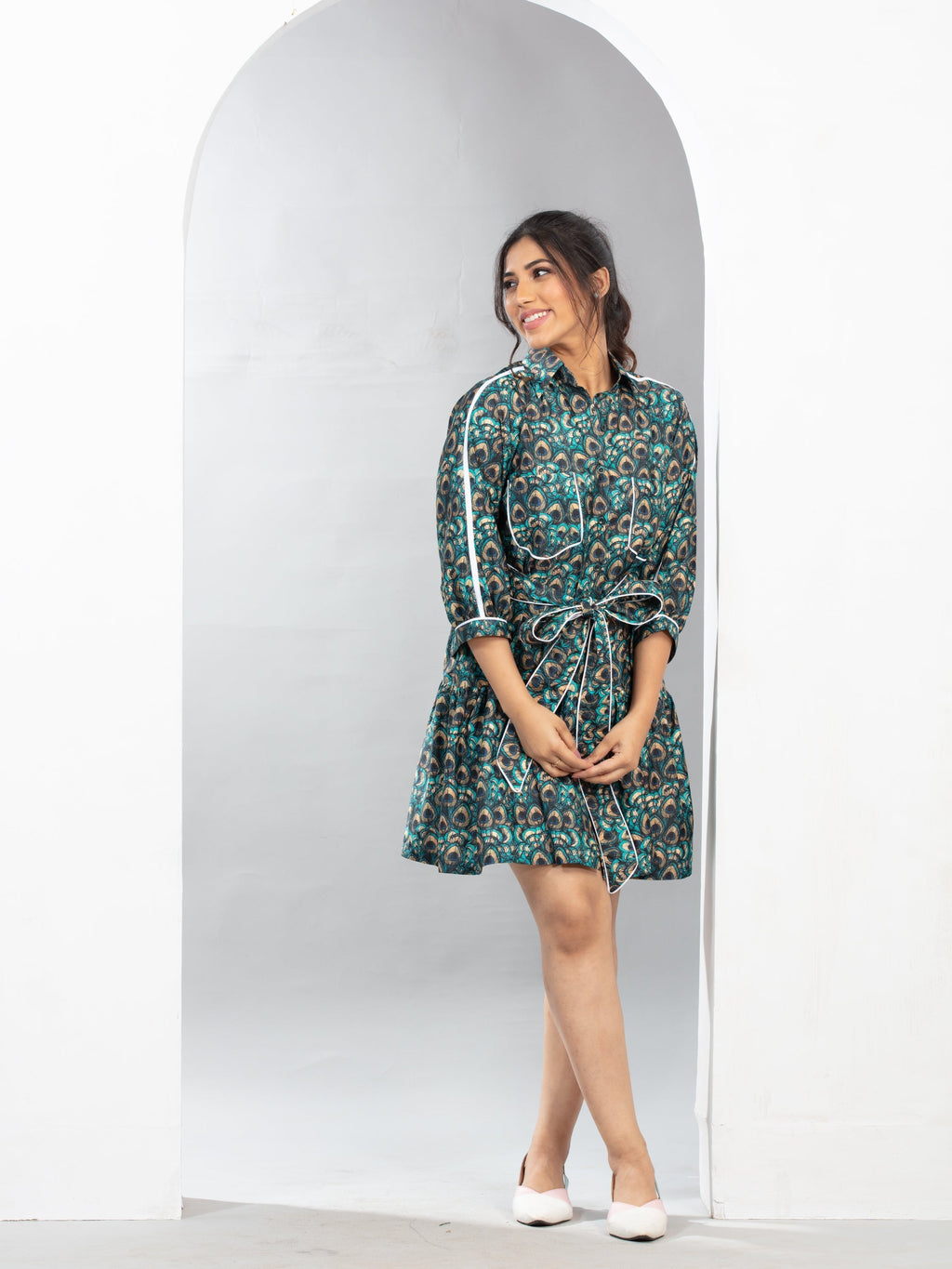 Royal Feather's dress