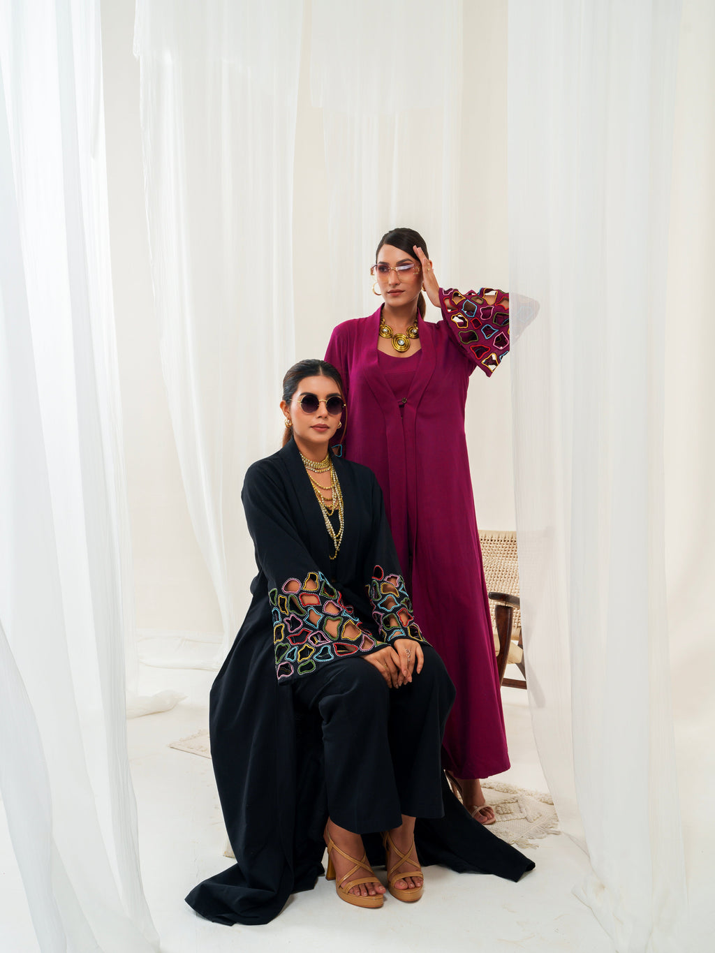 Bring the "Drama on sleeves "