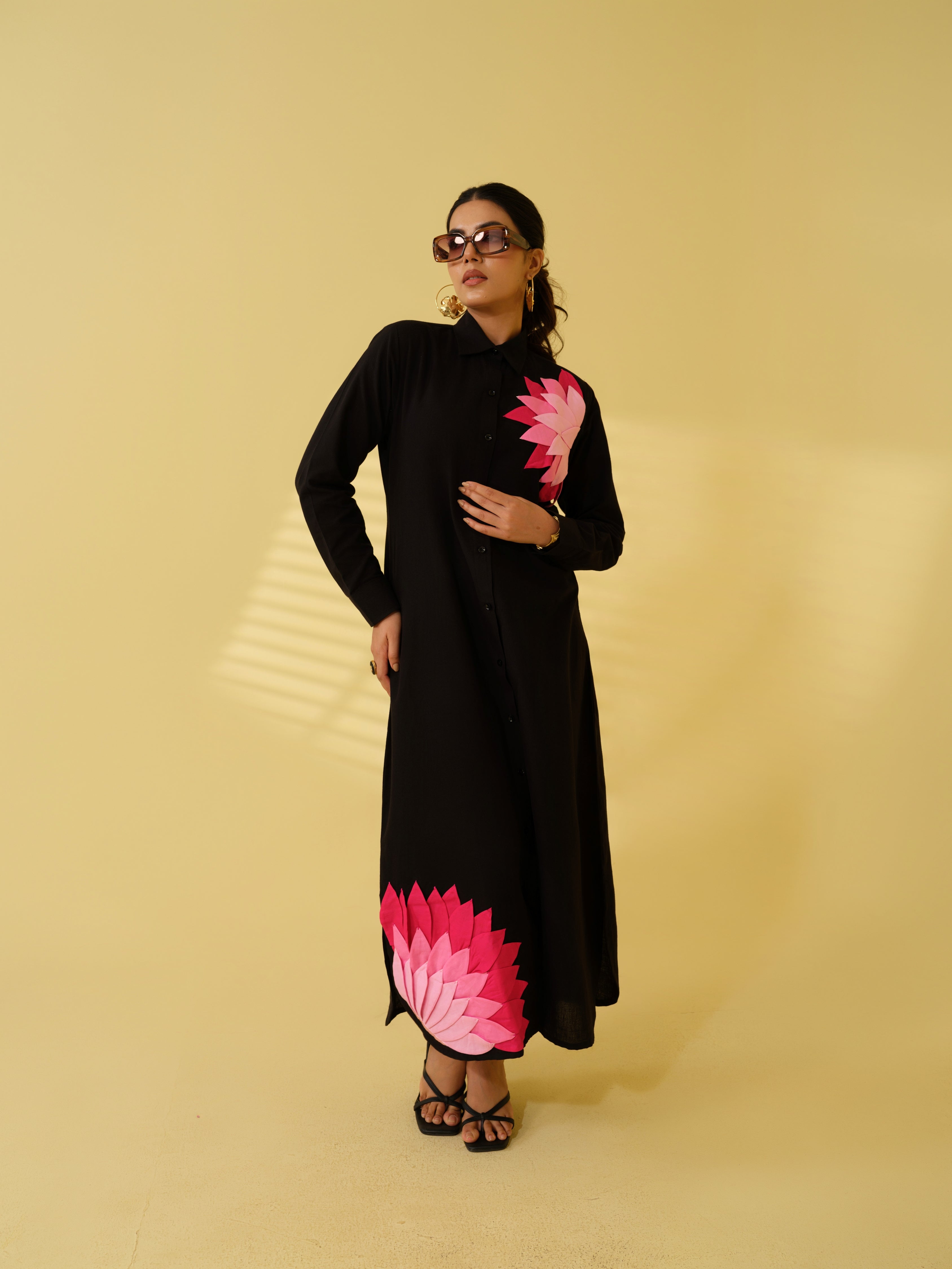 Cassidia Petal  Shirt Dress